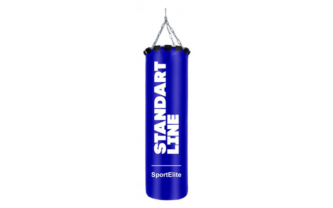 Мешок боксерский SportElite STANDART LINE 120см, d-40, 55кг, синий